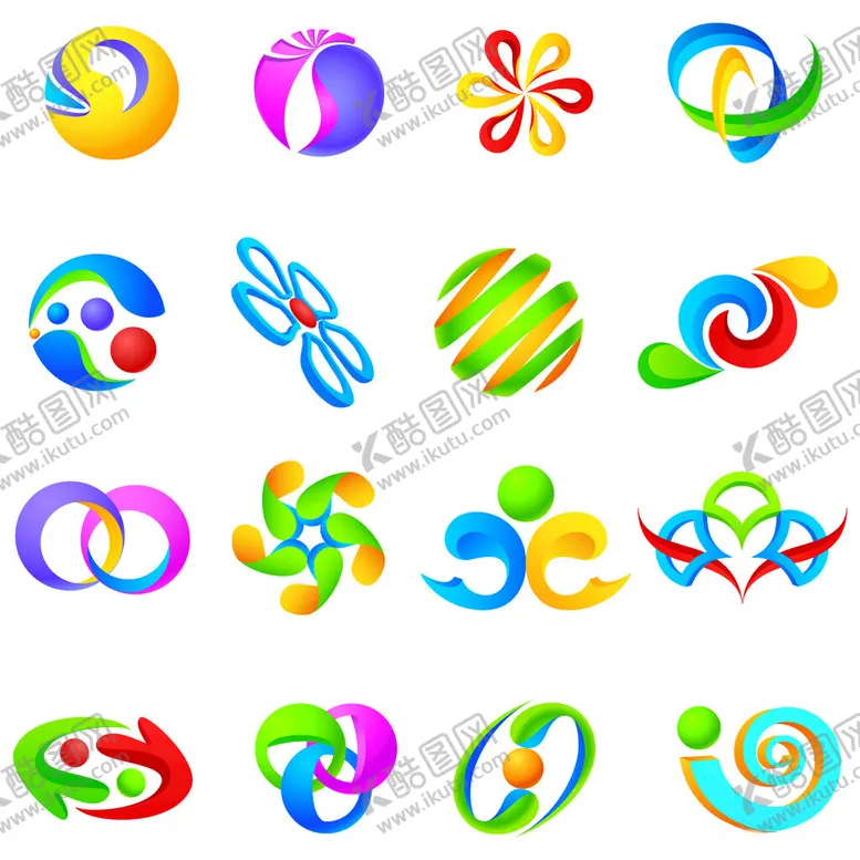 编号：96572902280851431614【酷图网】源文件下载-抽象彩色logo