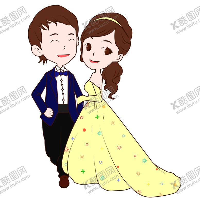 编号：96255910121757545604【酷图网】源文件下载-卡通情侣