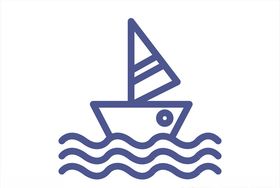 各种帆船图标