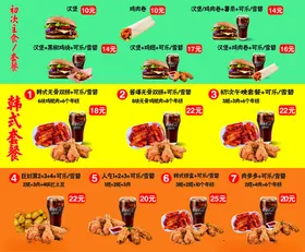 炸鸡海报