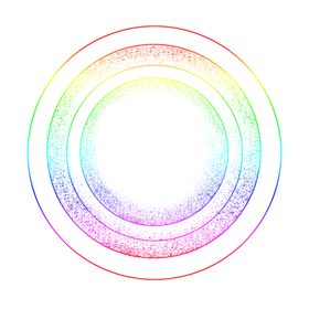 彩虹边框元素