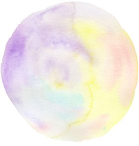 小清新水彩颜料图案