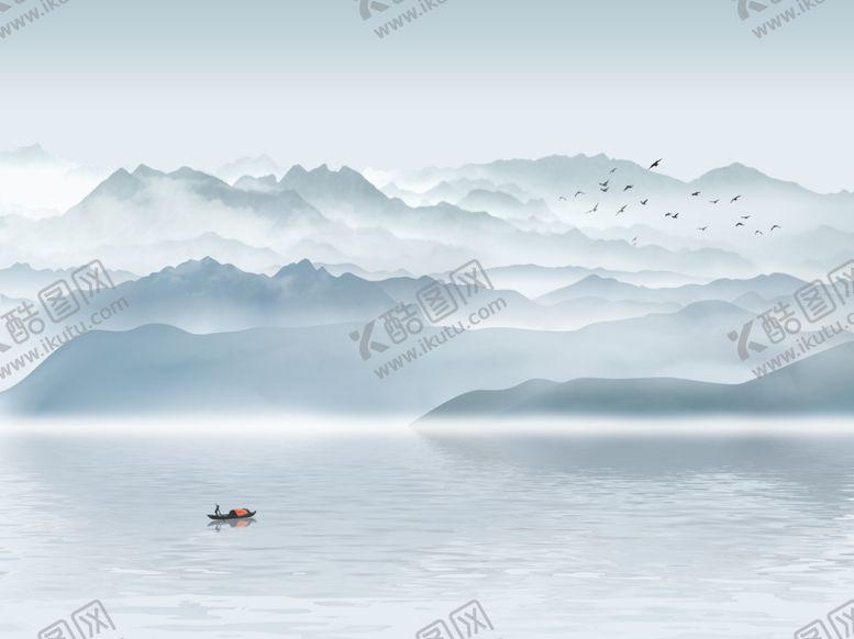 编号：50034807130548002656【酷图网】源文件下载-水墨山水