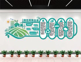 绿色环境文化墙