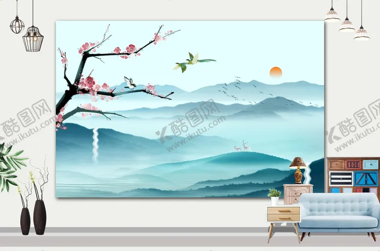 编号：97634209150920168417【酷图网】源文件下载-风景画
