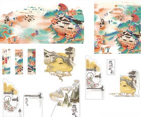 徽风皖韵黄山装饰画
