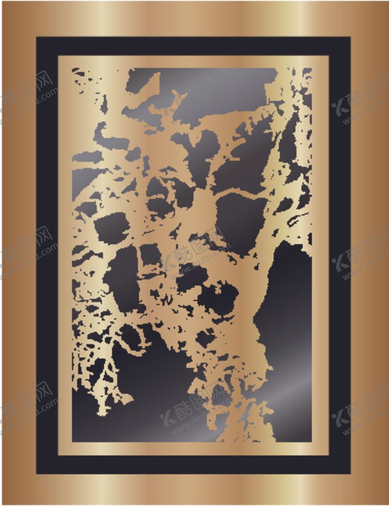 编号：19422810112003099560【酷图网】源文件下载-欧式奢华暗金色图案背景