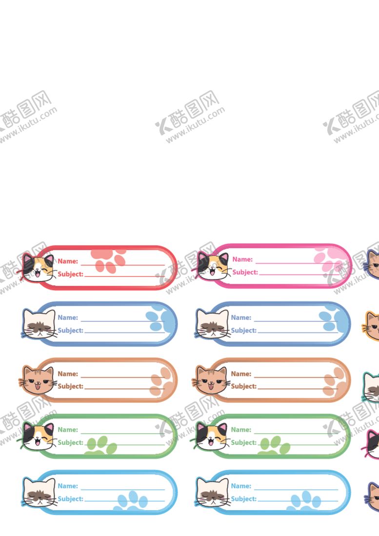 编号：54489811021358077500【酷图网】源文件下载-卡通标题框