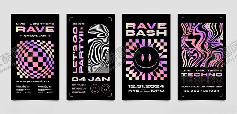 编号：37958010120742229040【酷图网】源文件下载-电子音乐派对海报设计