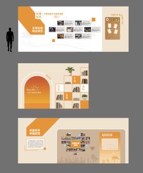 物业服务中心文化墙