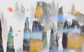 水墨画