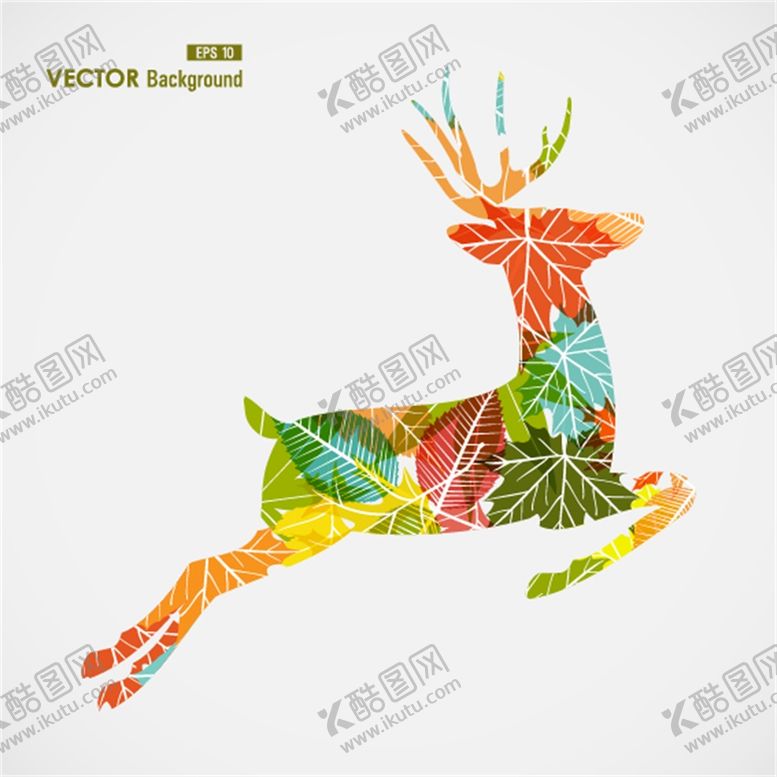 编号：83178102131102596428【酷图网】源文件下载-卡通鹿