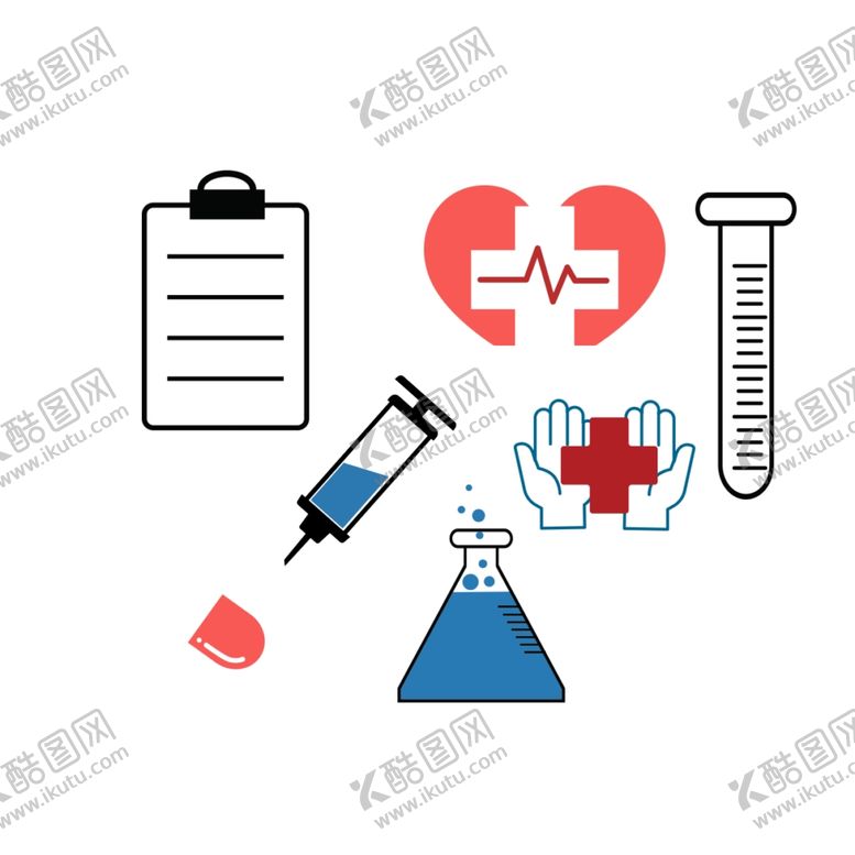 图标手绘简约商务