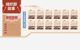 党建文化墙背景板