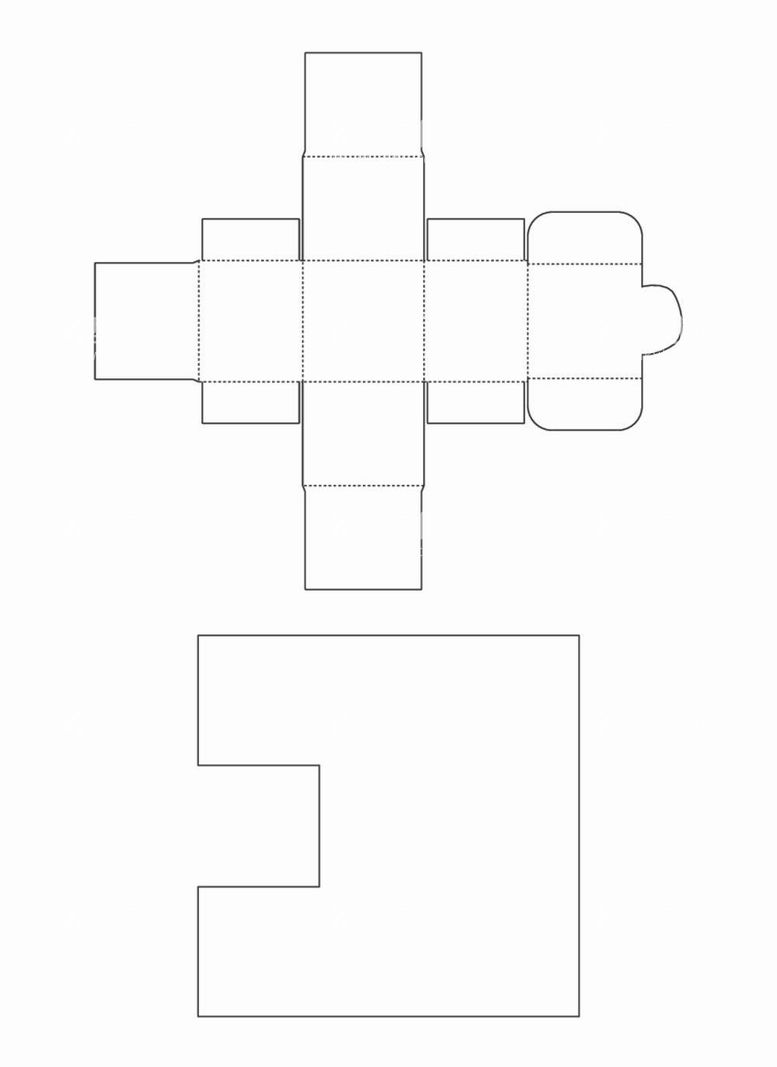 编号：56892011301533075941【酷图网】源文件下载-包装盒刀模图