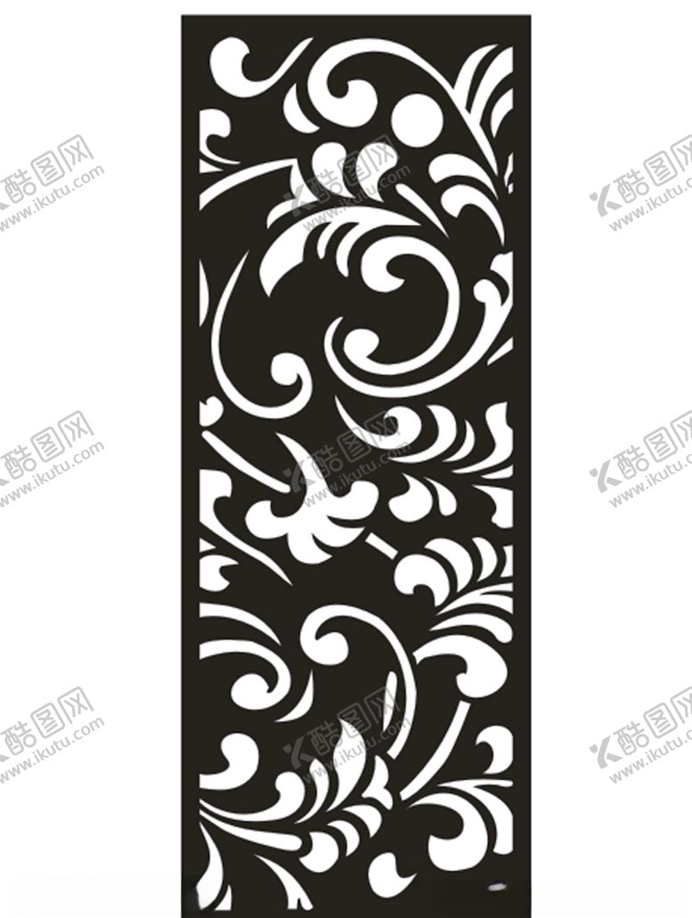 编号：50686409232230506909【酷图网】源文件下载-隔断花