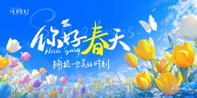 春季春游展板