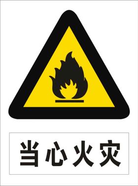当心火灾