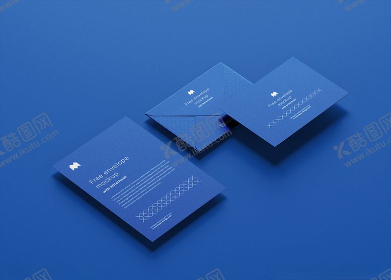 编号：93583211101550007593【酷图网】源文件下载-信封信纸样机