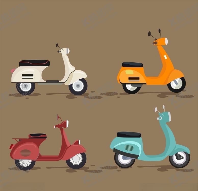 编号：67396209191305216436【酷图网】源文件下载-电动车矢量