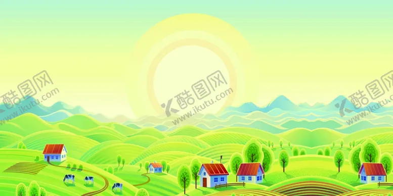 编号：70173505030921595711【酷图网】源文件下载-绿色草地背景