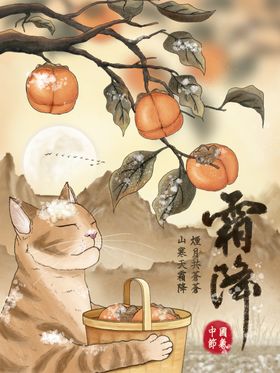 霜降结冰白露24节气