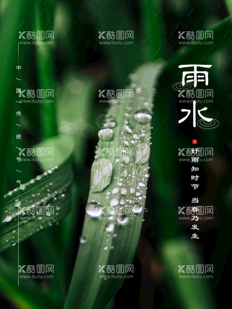 编号：87463109230042271294【酷图网】源文件下载-雨水 二十四节气