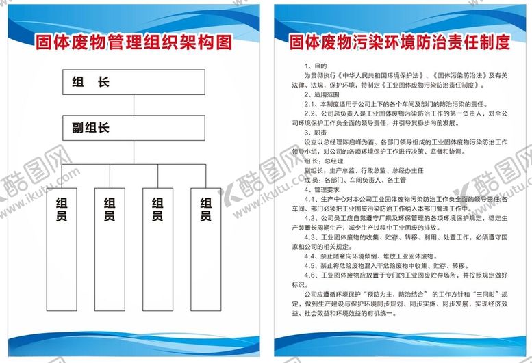 编号：95232312081028063580【酷图网】源文件下载-固体废物环境污染防治制度
