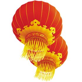 新年灯笼元素