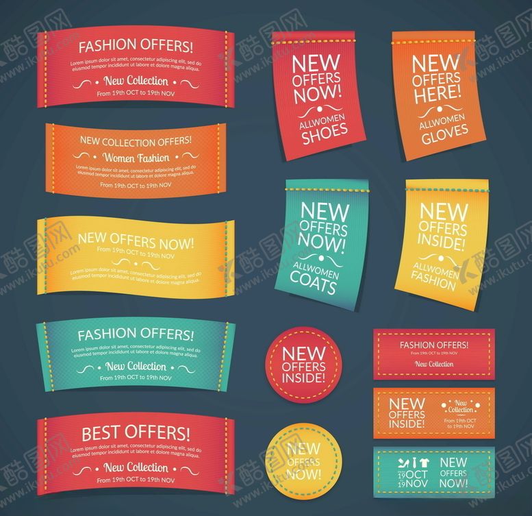 编号：77503109250529594891【酷图网】源文件下载-标签矢量