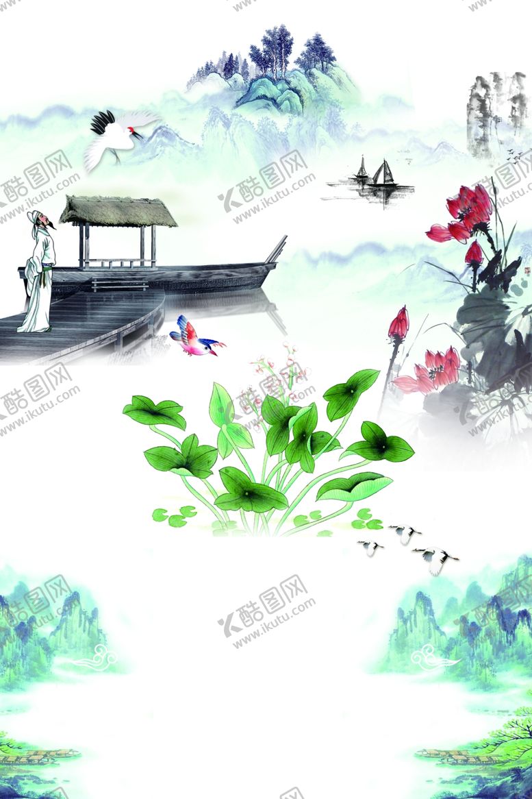 编号：47457204172200578851【酷图网】源文件下载-古风背景