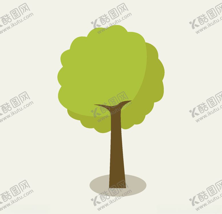 编号：67239609290105511828【酷图网】源文件下载-卡通树木