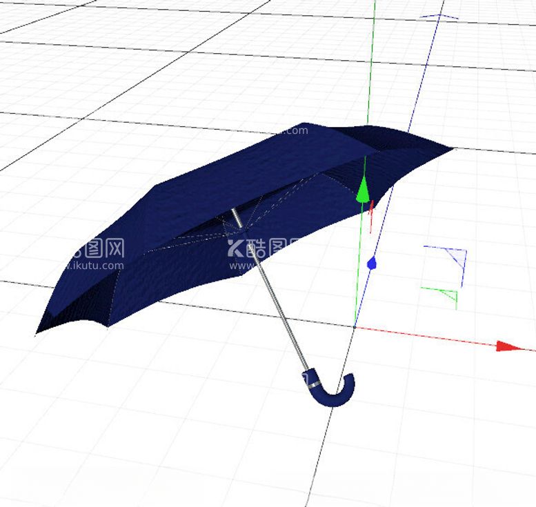编号：99585802191127541065【酷图网】源文件下载-C4D模型伞