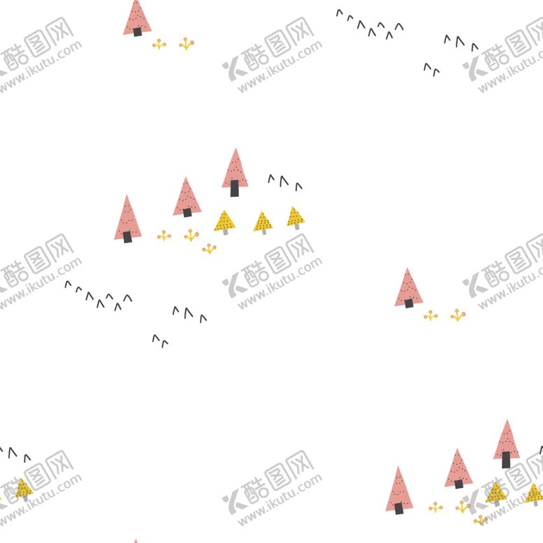 编号：36509109242355124786【酷图网】源文件下载-印花无缝背景