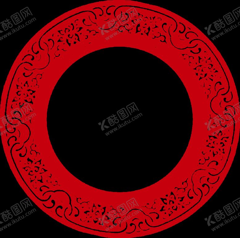 编号：88023310291950514542【酷图网】源文件下载-中国风中式边框纹饰案素材