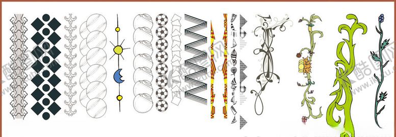 编号：17082510061855439867【酷图网】源文件下载-花纹花边角花边框