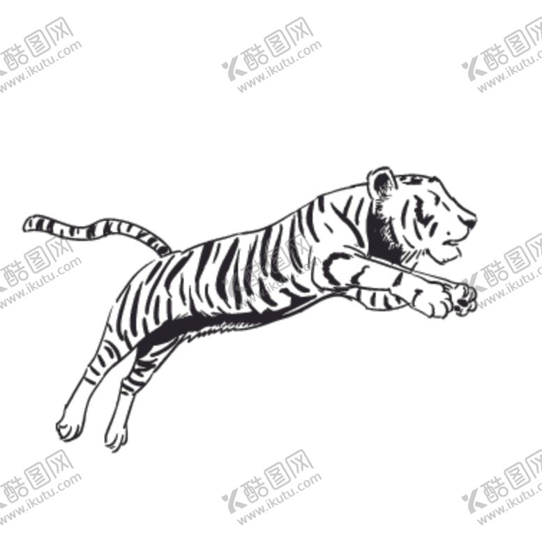 编号：89733410270534118601【酷图网】源文件下载-创意老虎插画图案