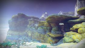 彩色动漫风景插画背景