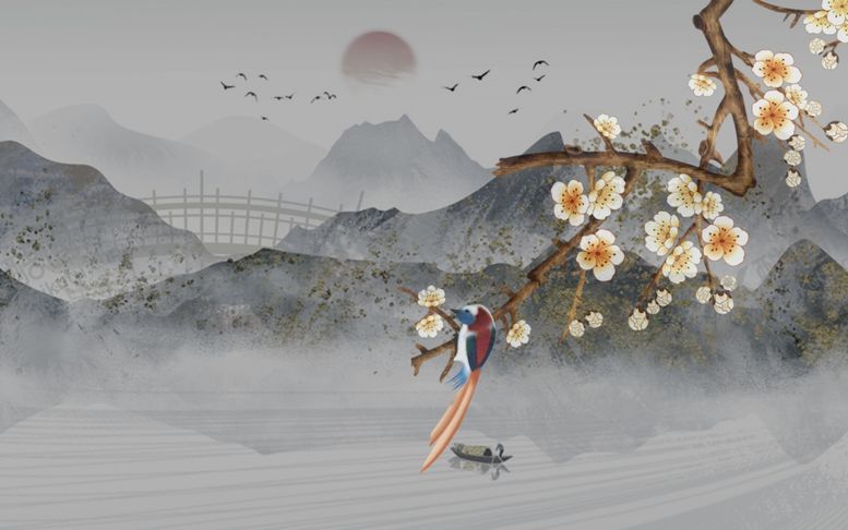 编号：18526809251805445584【酷图网】源文件下载-山水画