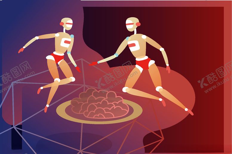 编号：85456410212354386593【酷图网】源文件下载-现代科技插画