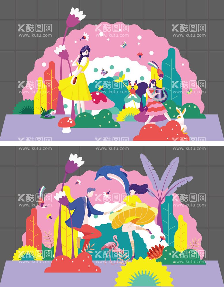 编号：10601003081354251495【酷图网】源文件下载-网红拍照打卡美陈