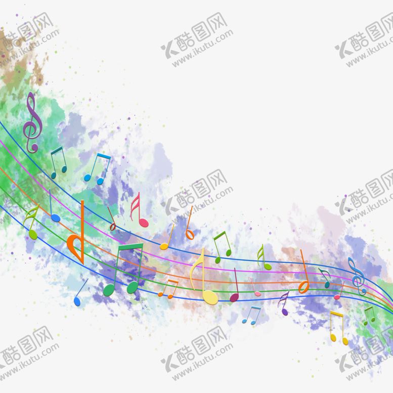 编号：47379105180620061177【酷图网】源文件下载-音符素材