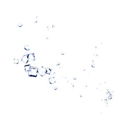 水花浪素材护肤品海报分子