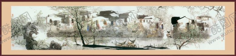 编号：70640409190017516633【酷图网】源文件下载-山水画