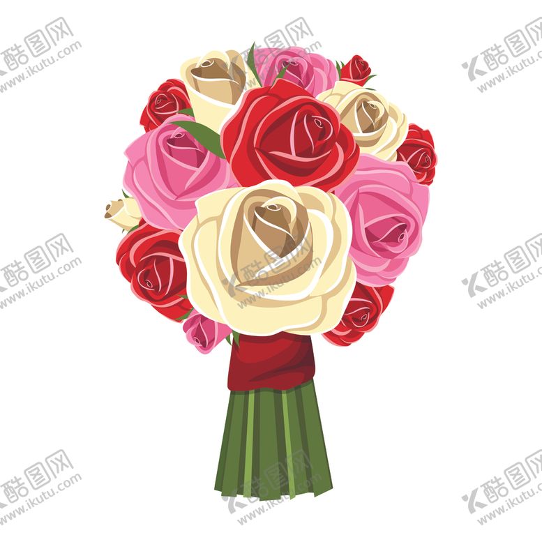 编号：51713205112332159233【酷图网】源文件下载-玫瑰花束