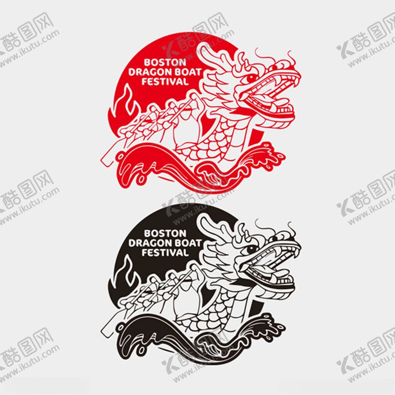 编号：38993702091529484235【酷图网】源文件下载-端午节赛龙舟矢量图