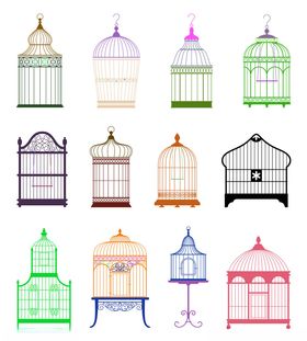 鸟笼图案