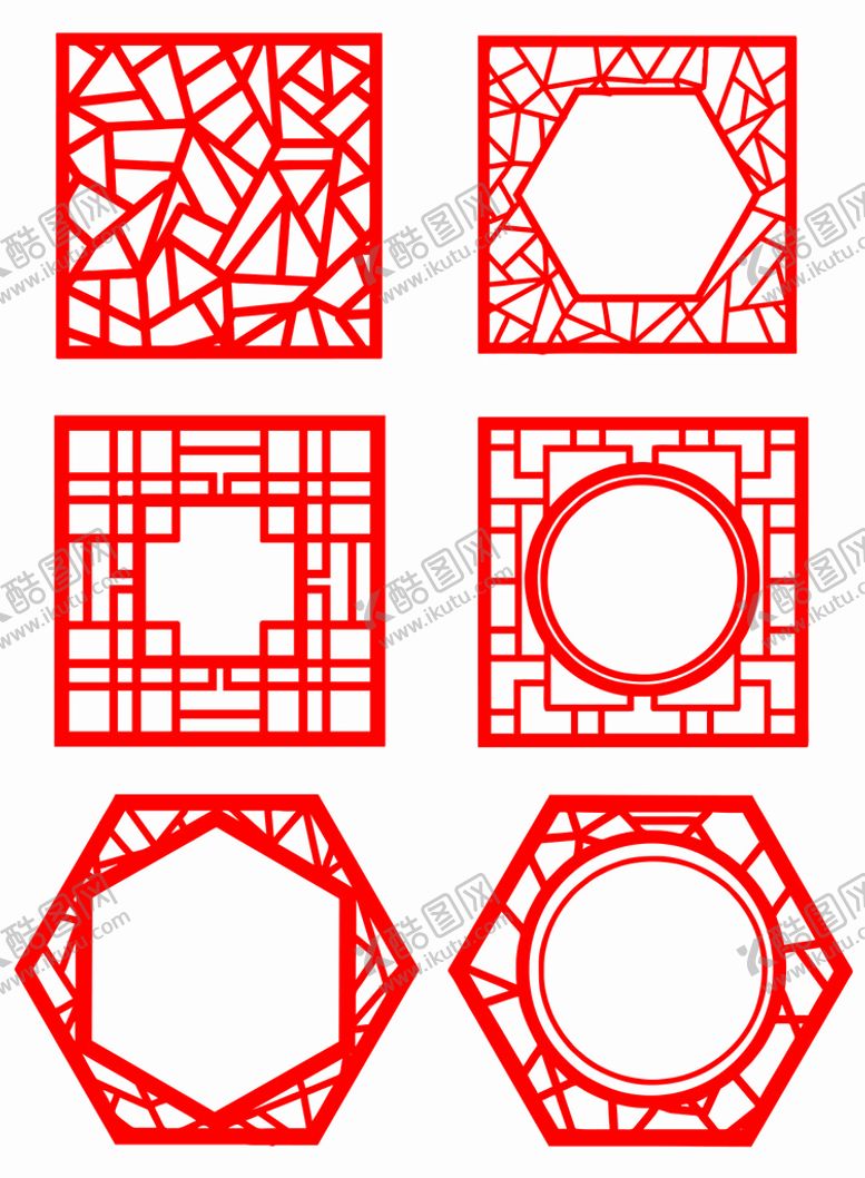 编号：30472910080403343728【酷图网】源文件下载-窗格矢量形状窗格