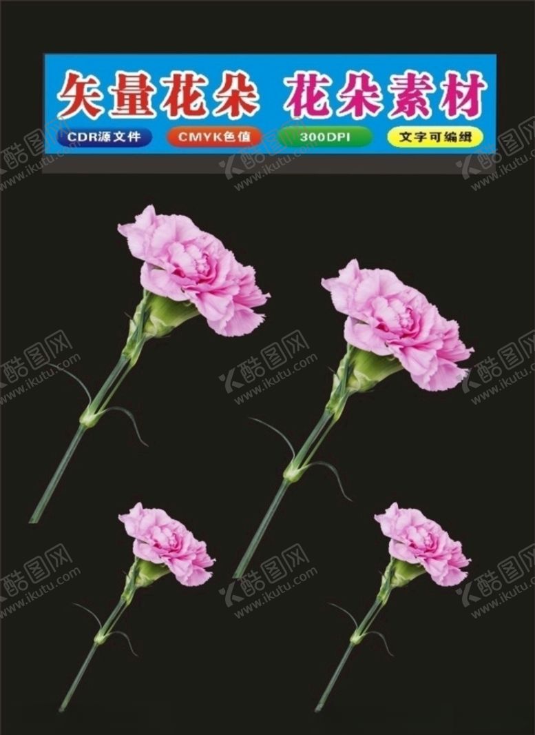 编号：42588109291328272988【酷图网】源文件下载-多种花形花朵