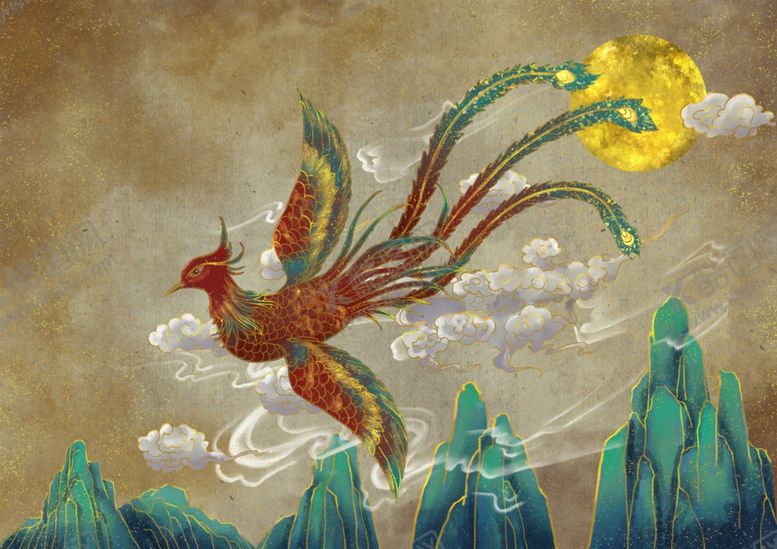 编号：92480709140200074128【酷图网】源文件下载-新中式壁画